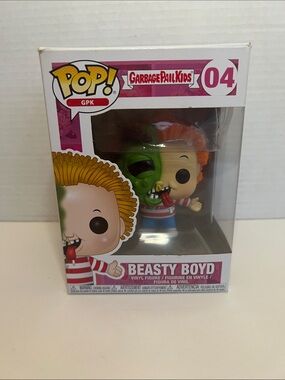 Funko Pop Garbage Pail Kids Beasty Boyd #04 Vaulted GPK Figure Box Wear